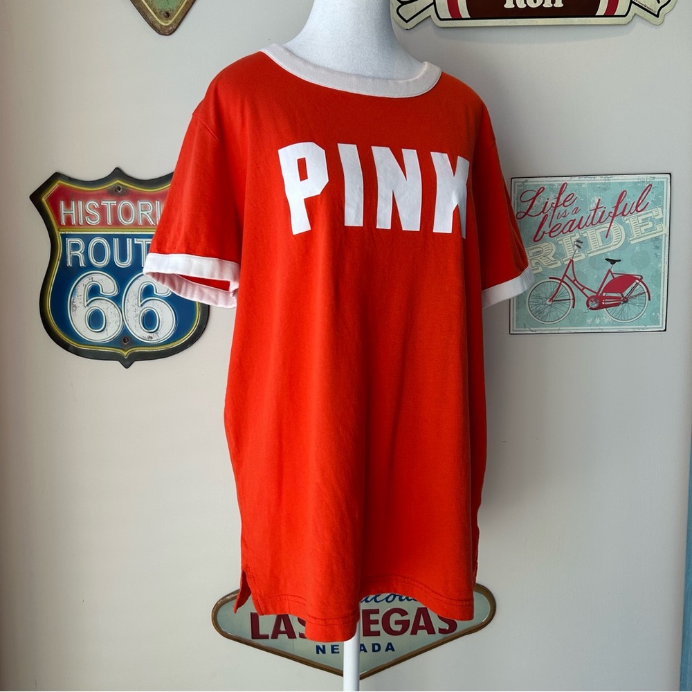 PINK Victoria’s Secret Ringer Tee - Picture 3 of 8